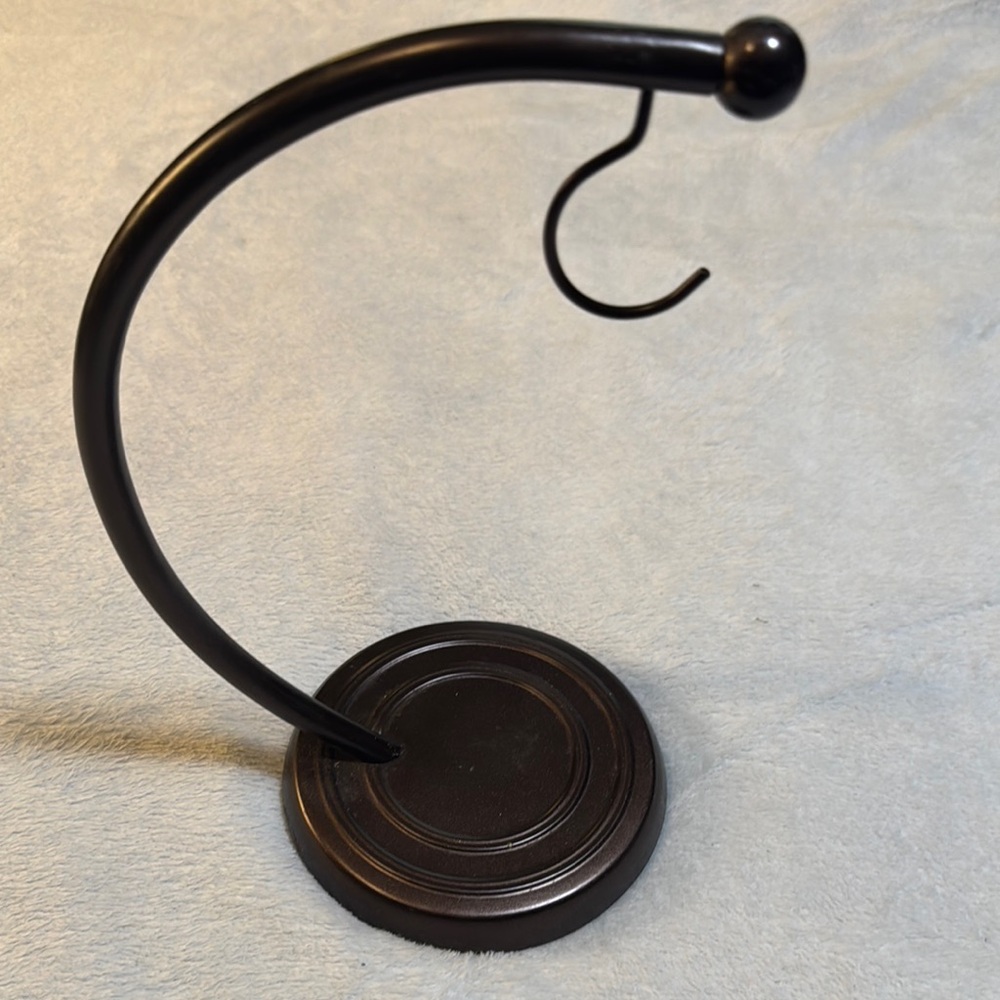 Brown Metal Banana Stand